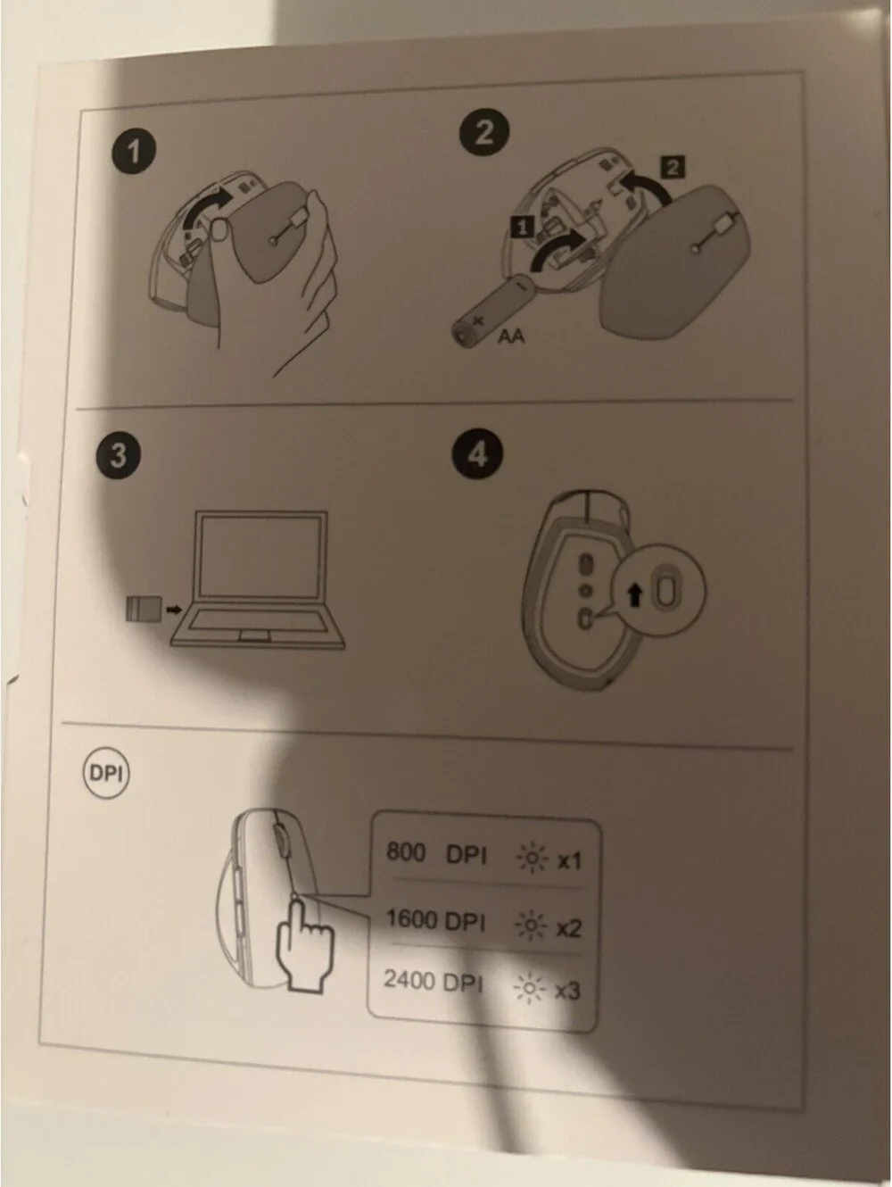 Lenovo Go Wireless Vertical Mouse Open Box